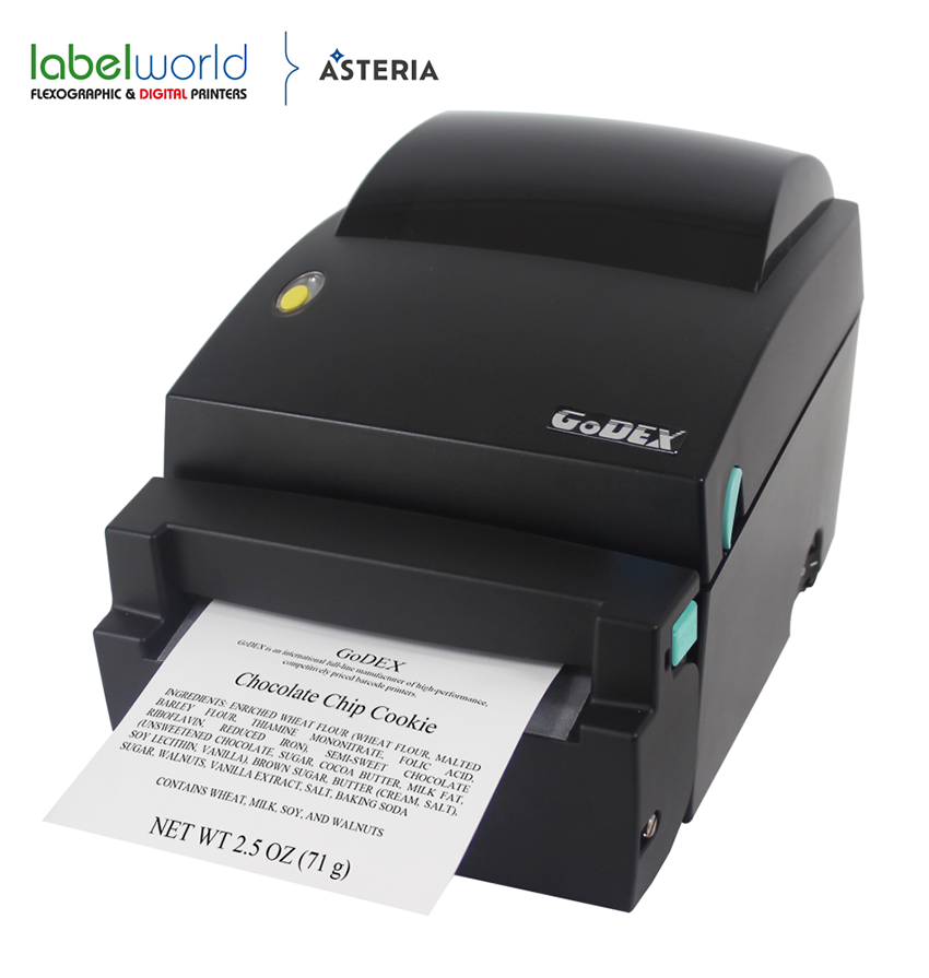 Media Library - LW GoDEX Linerless Printer DT4L with Cut